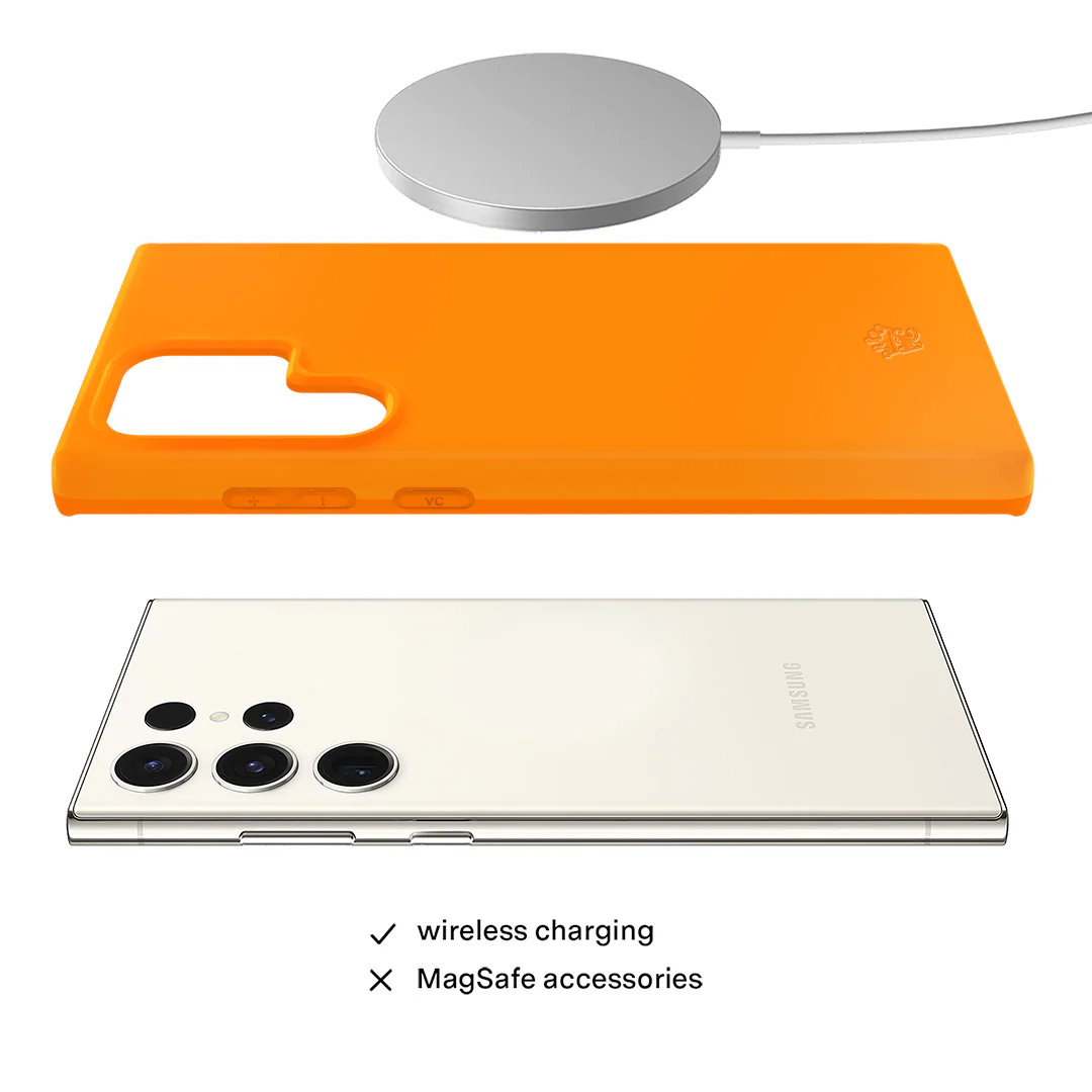 Pumpkin Spice Orange Samsung Case - Image 44