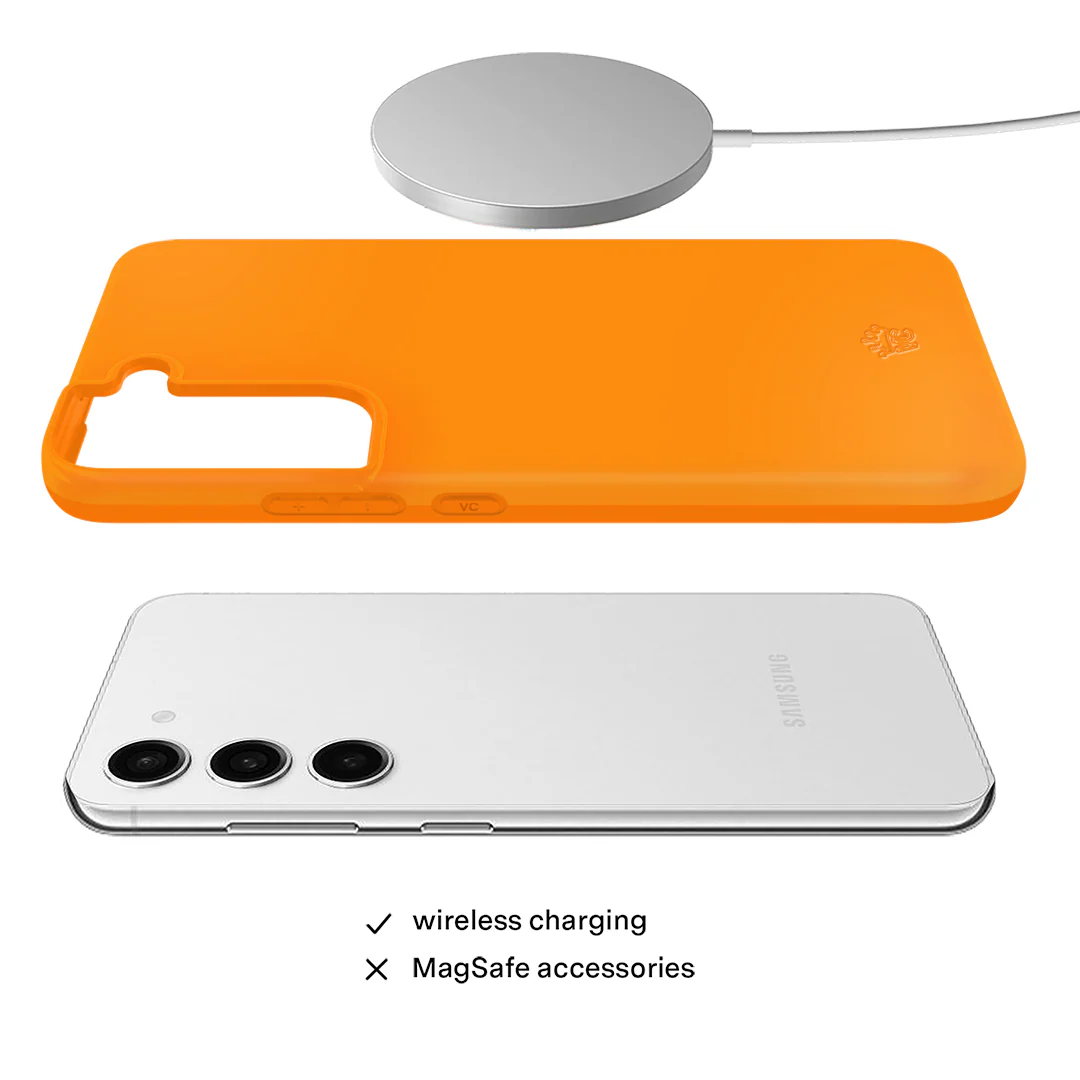 Pumpkin Spice Orange Samsung Case - Image 49