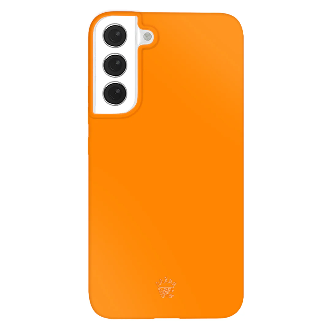 Pumpkin Spice Orange Samsung Case - Image 51