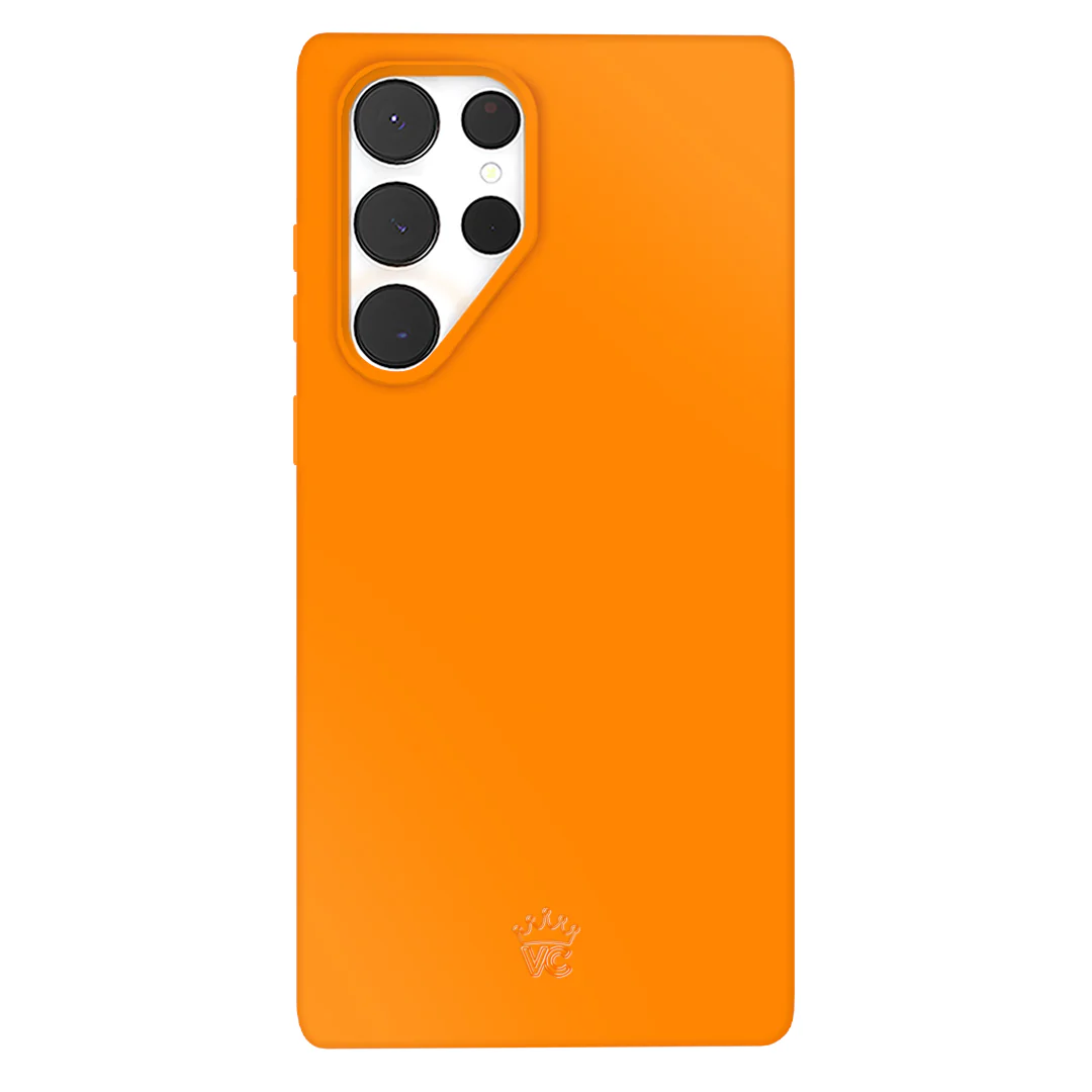 Pumpkin Spice Orange Samsung Case - Image 56
