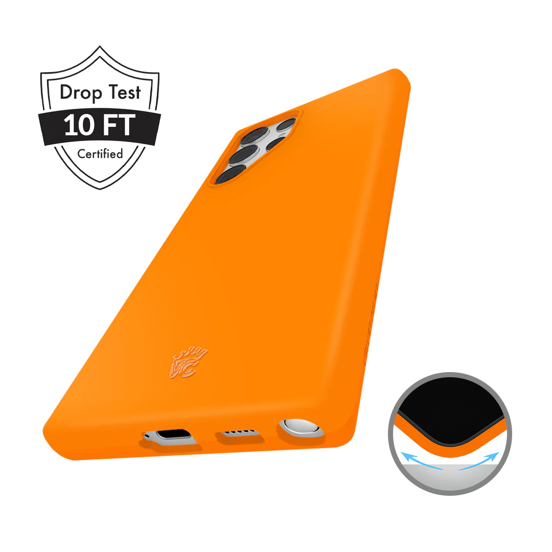 Pumpkin Spice Orange Samsung Case - Image 57