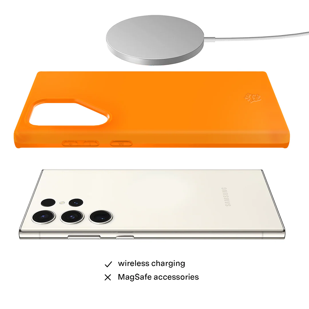Pumpkin Spice Orange Samsung Case - Image 59