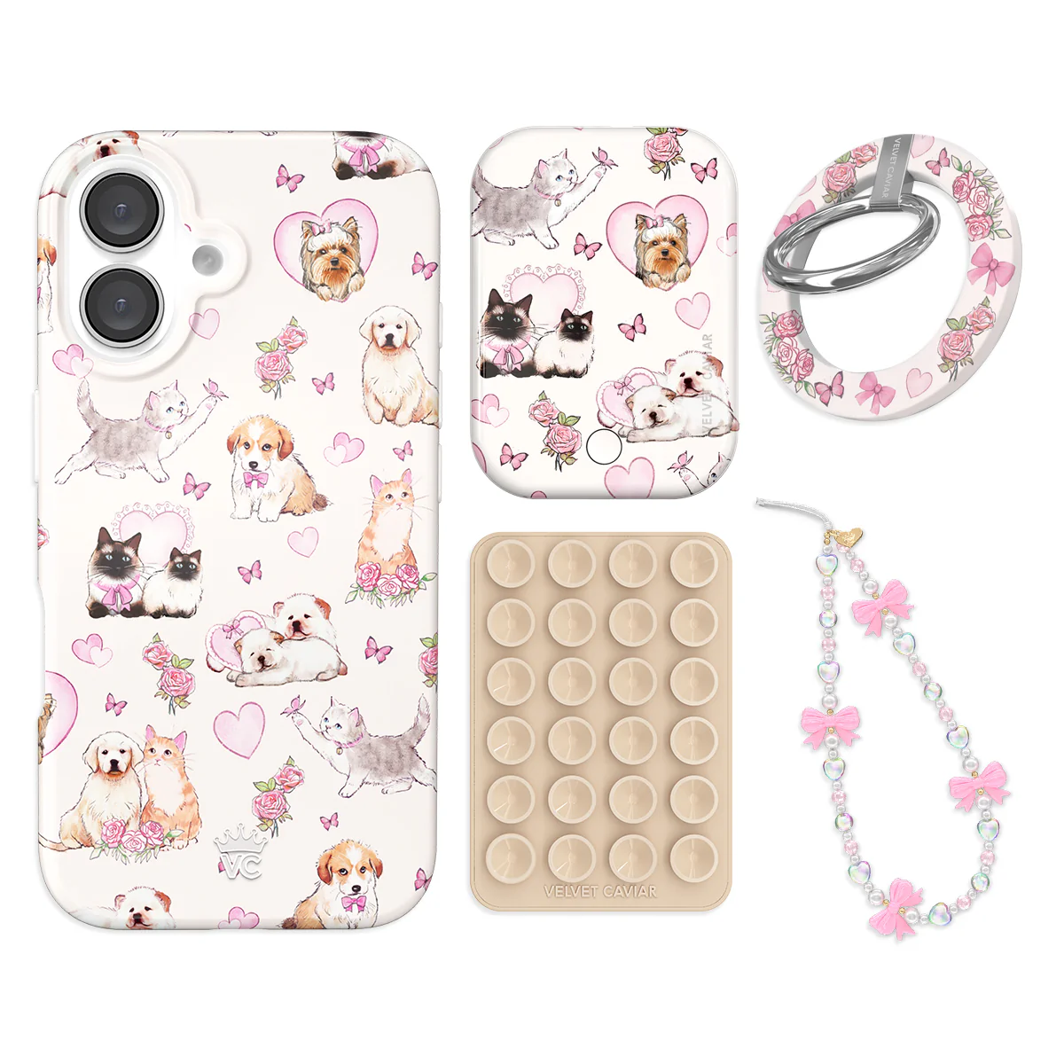 Puppies and Kittens iPhone Bundle Set - Grip - Image 2