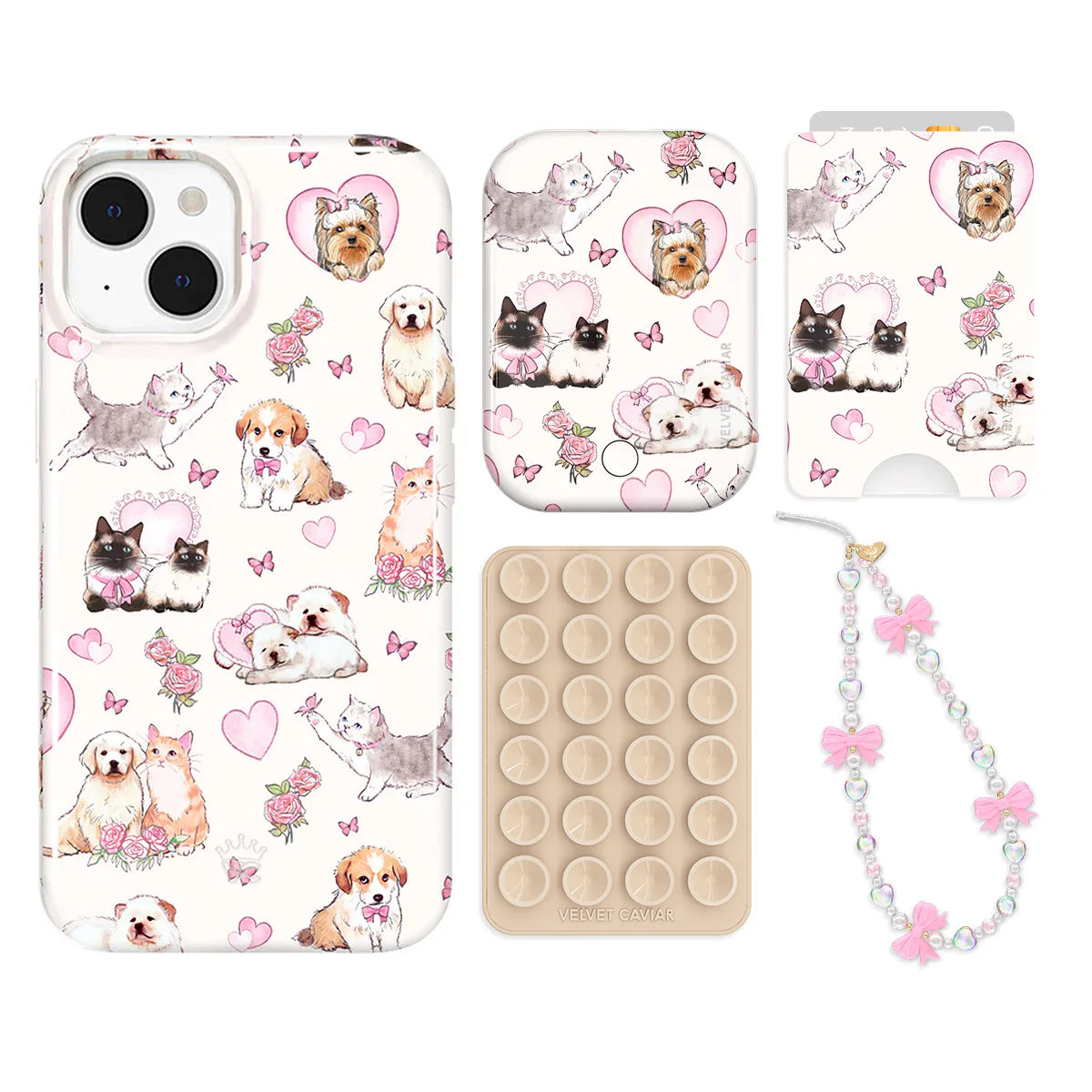 Puppies and Kittens iPhone Bundle Set - Wallet - Image 12