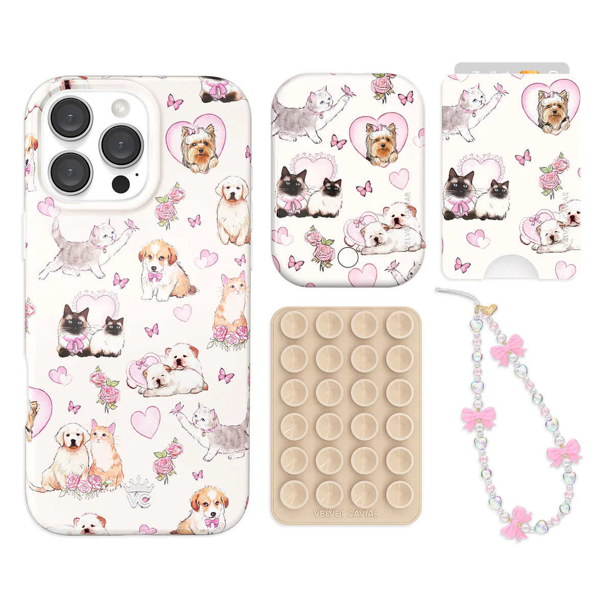 Puppies and Kittens iPhone Bundle Set - Wallet - Image 2