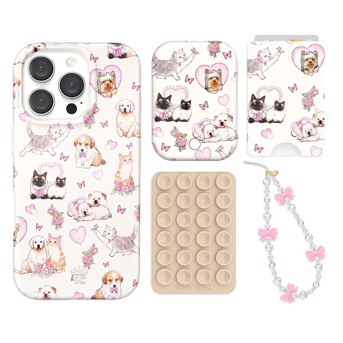 Puppies and Kittens iPhone Bundle Set - Wallet - Image 3