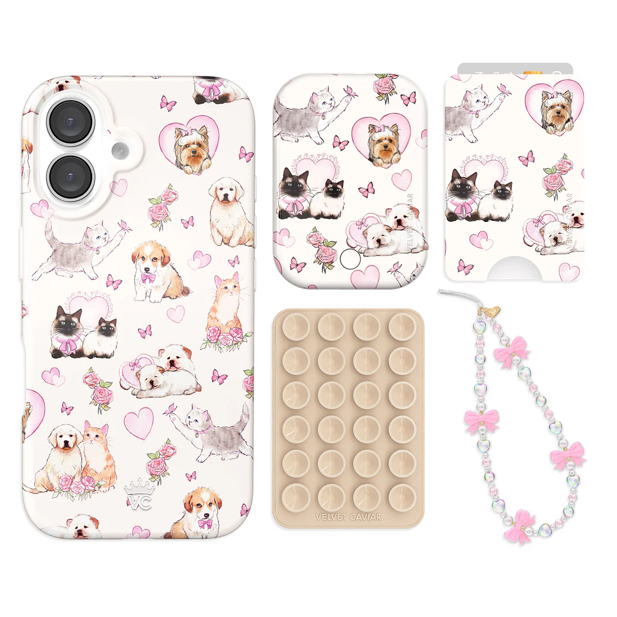 Puppies and Kittens iPhone Bundle Set - Wallet - Image 4