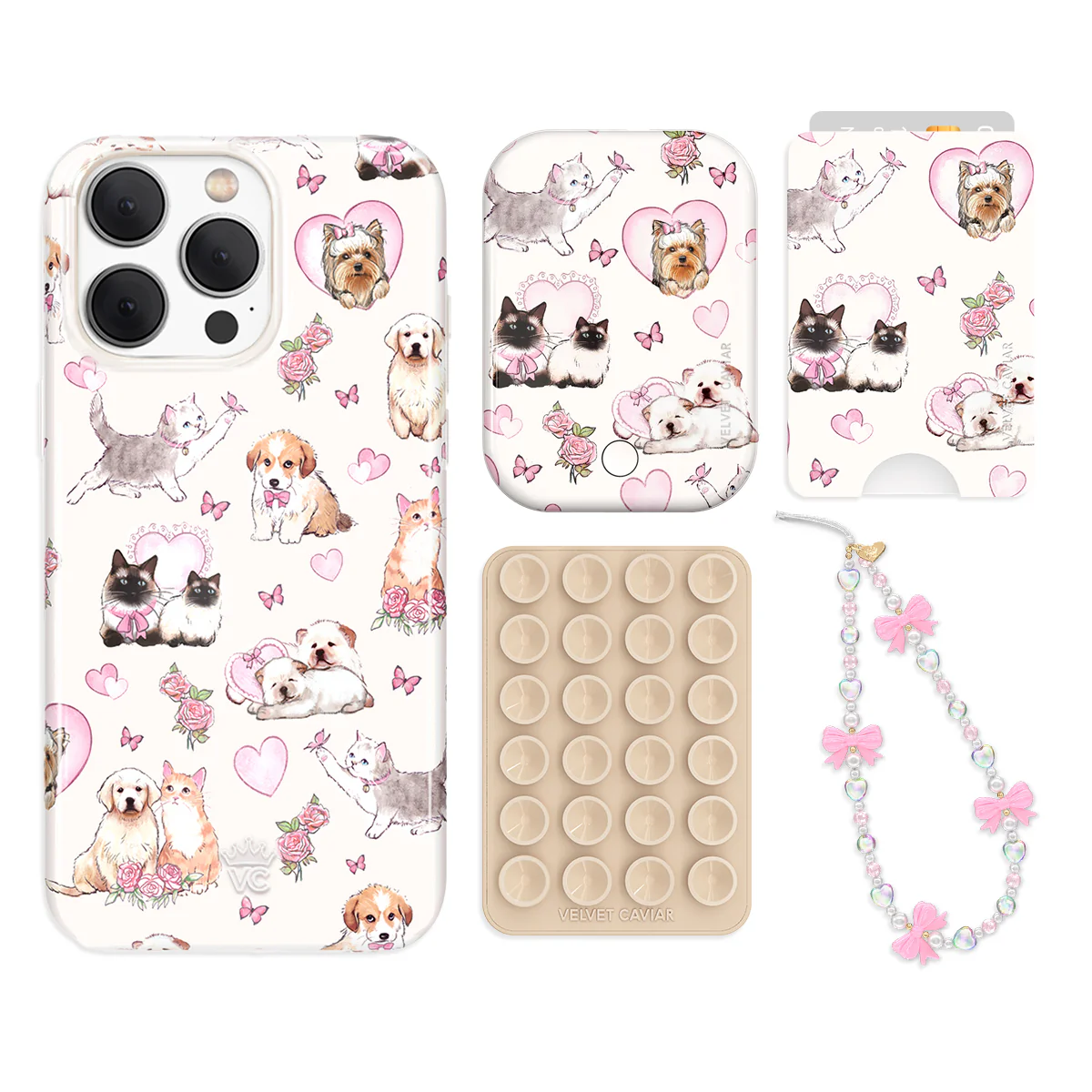 Puppies and Kittens iPhone Bundle Set - Wallet - Image 6