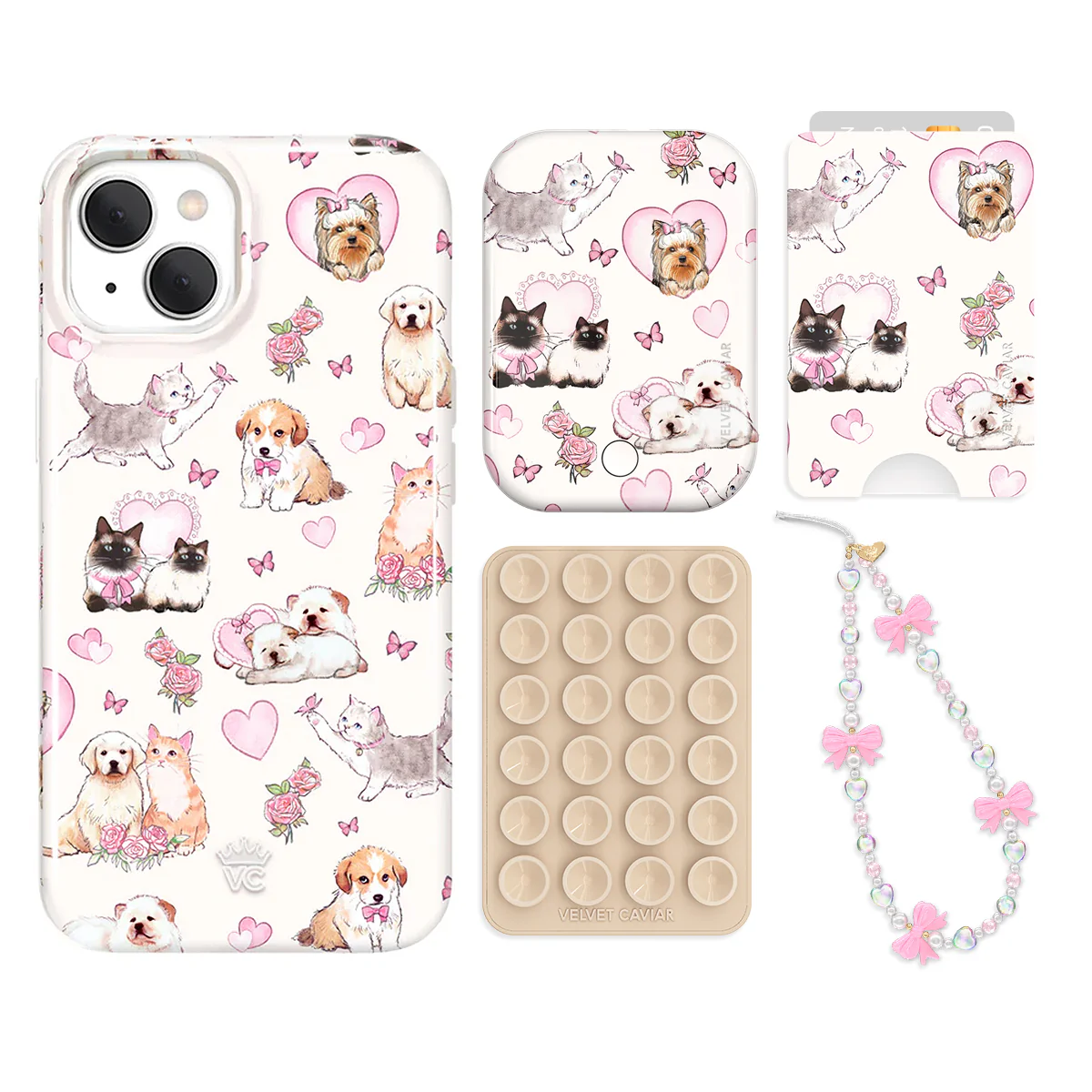 Puppies and Kittens iPhone Bundle Set - Wallet - Image 8