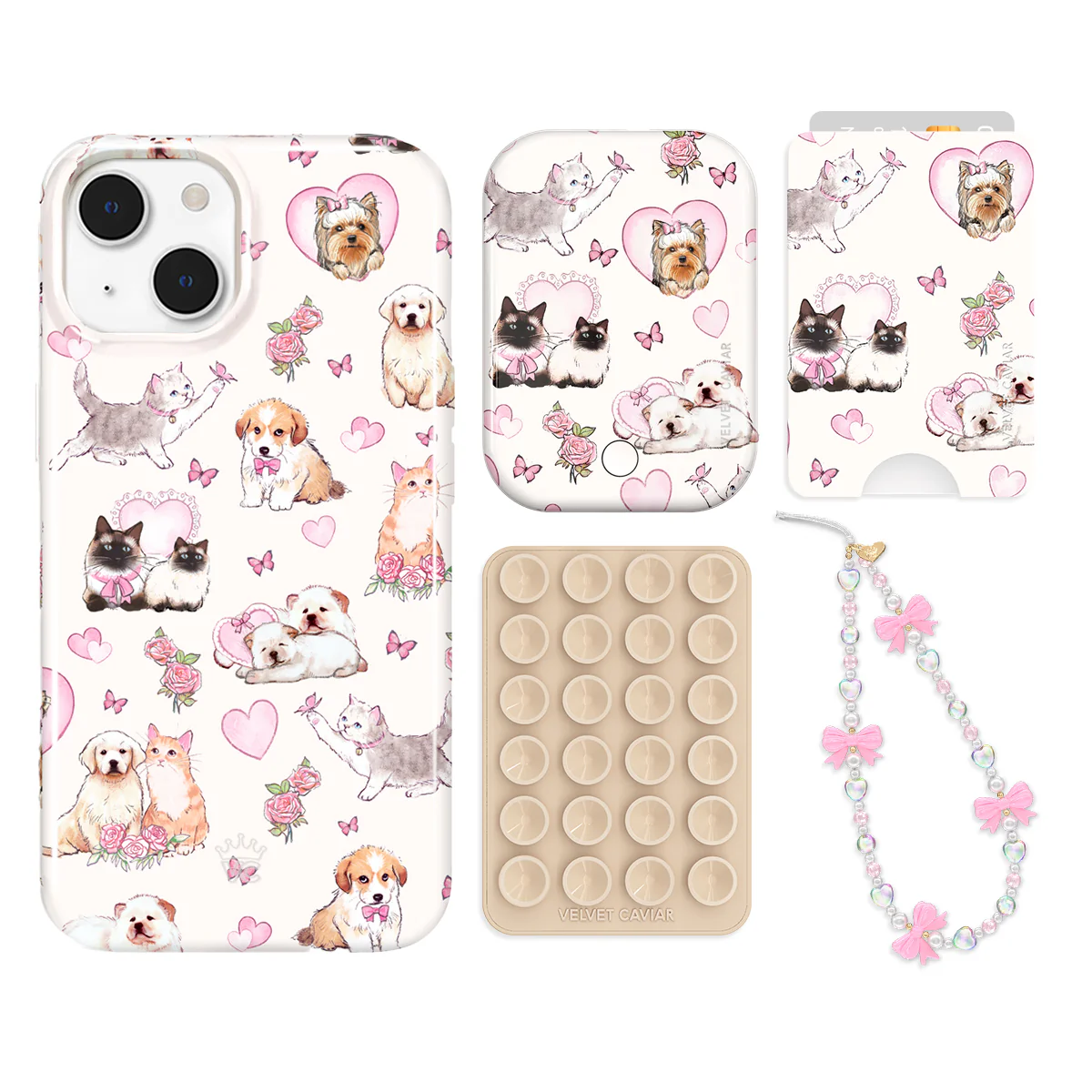Puppies and Kittens iPhone Bundle Set - Wallet - Image 9