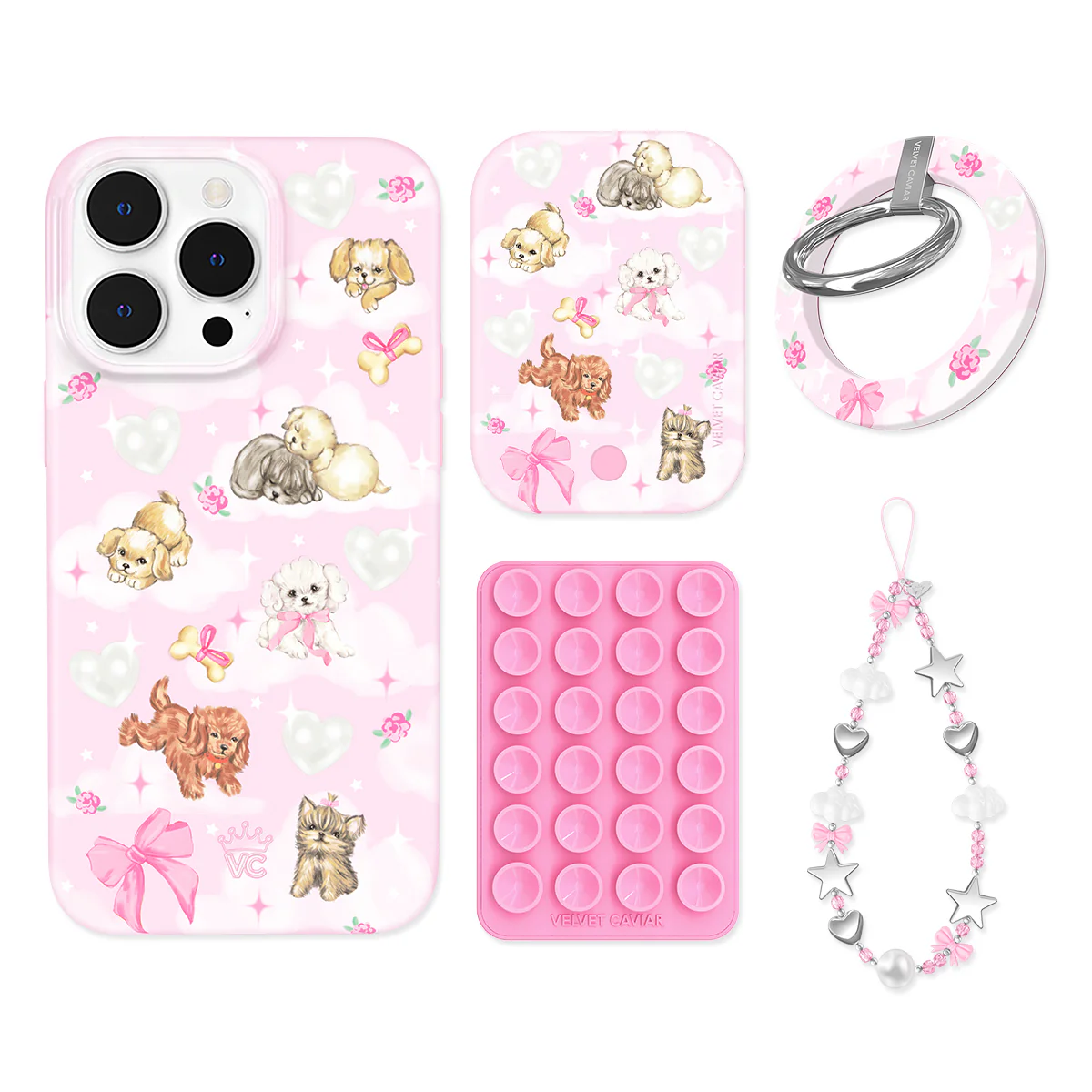 Puppy Love iPhone Bundle Set - Grip - Image 10