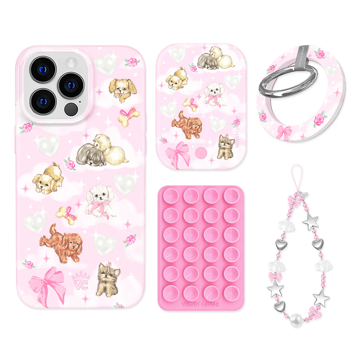Puppy Love iPhone Bundle Set - Grip - Image 13