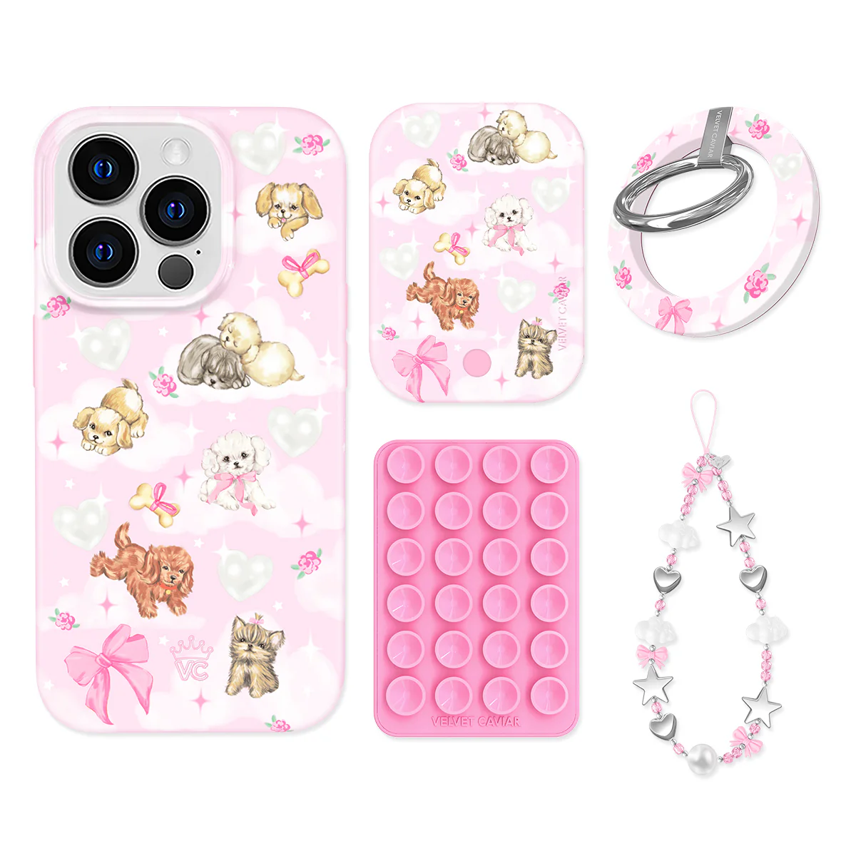 Puppy Love iPhone Bundle Set - Grip - Image 14