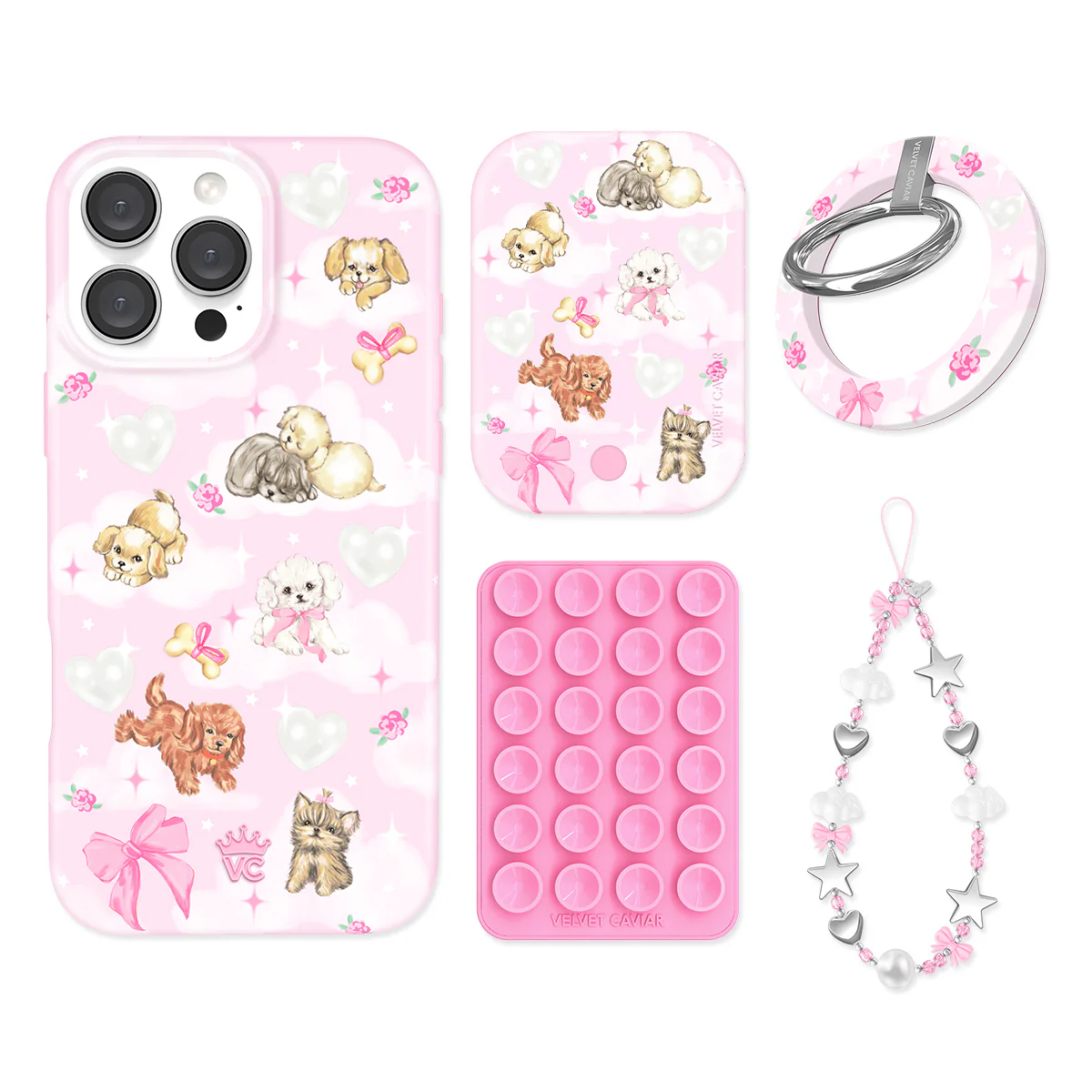 Puppy Love iPhone Bundle Set - Grip - Image 2