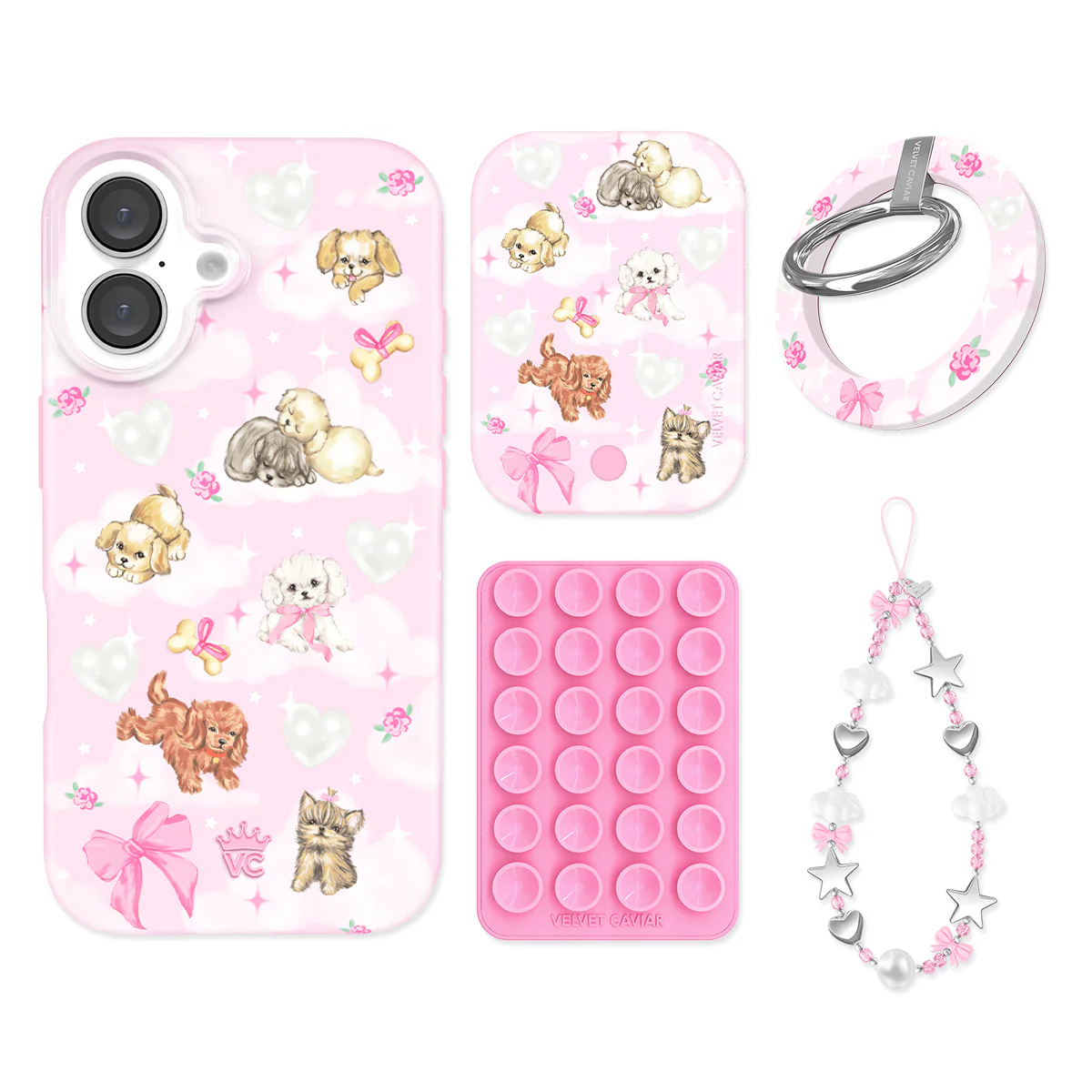 Puppy Love iPhone Bundle Set - Grip - Image 4