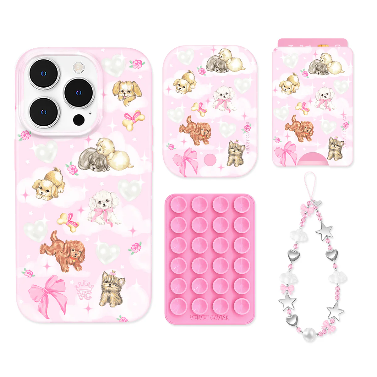 Puppy Love iPhone Bundle Set - Wallet - Image 11