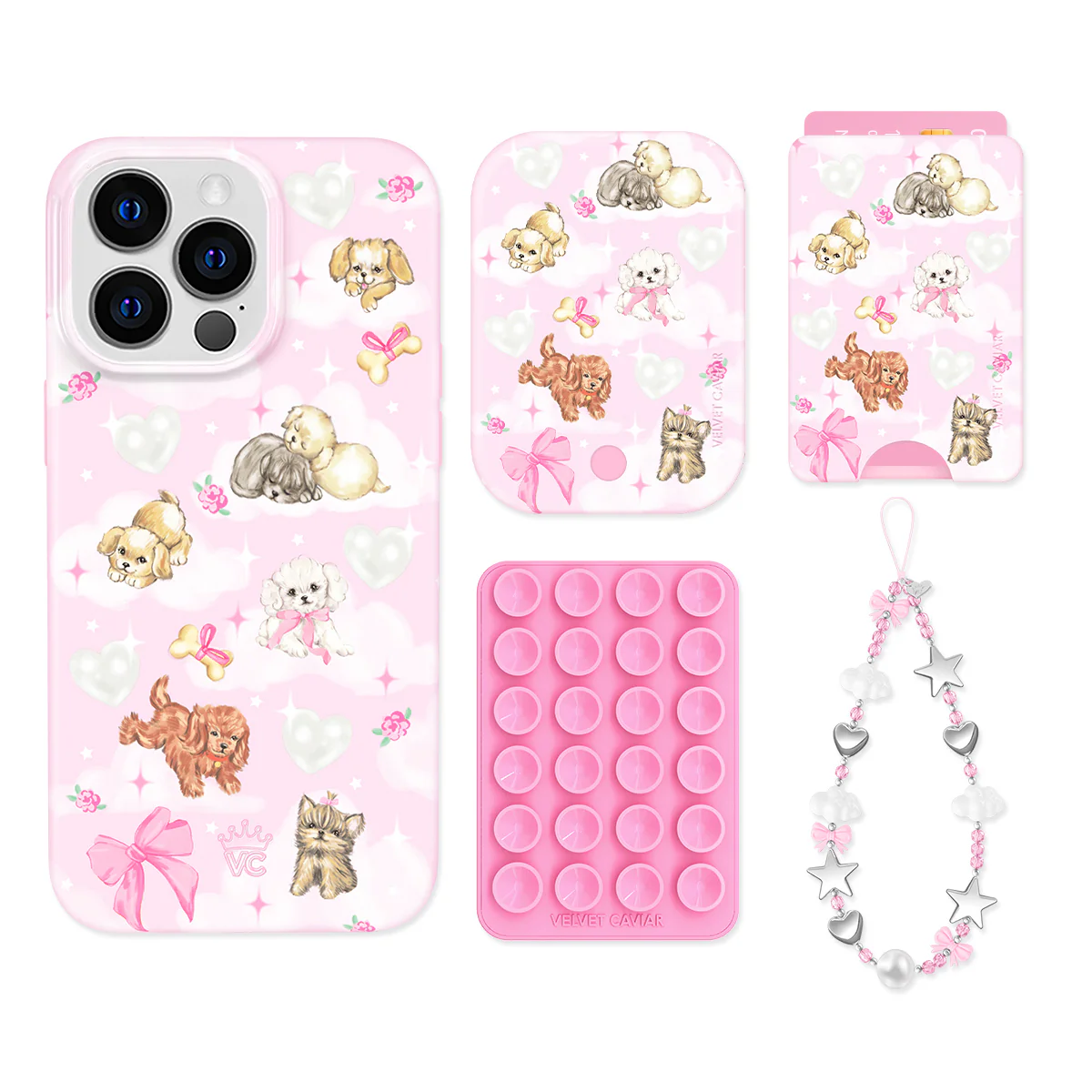 Puppy Love iPhone Bundle Set - Wallet - Image 13