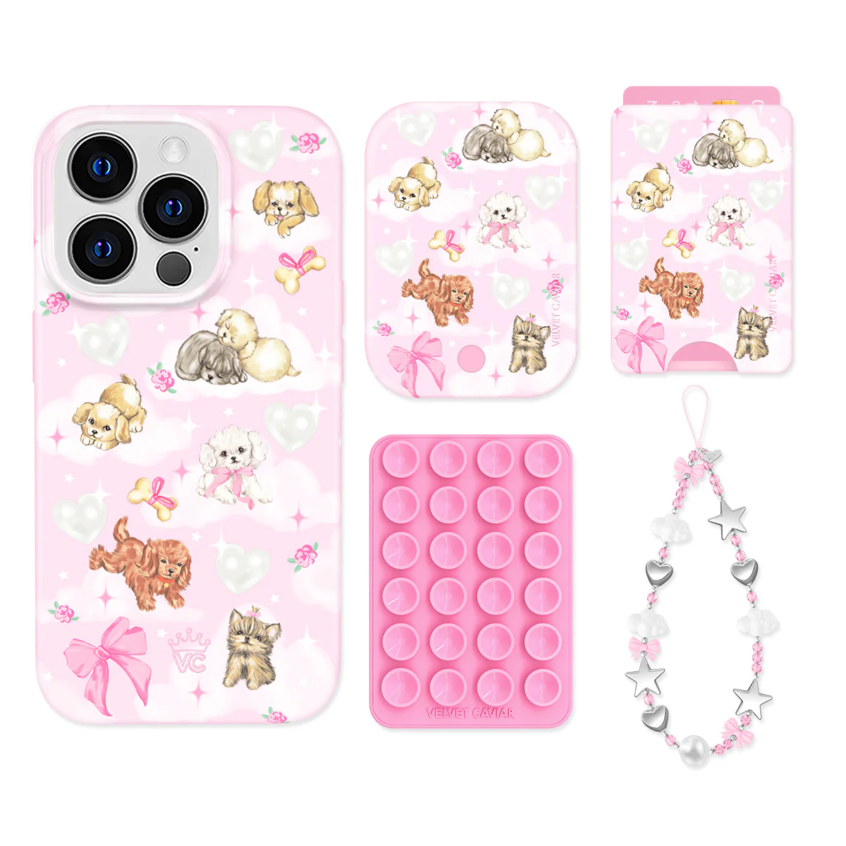 Puppy Love iPhone Bundle Set - Wallet - Image 14
