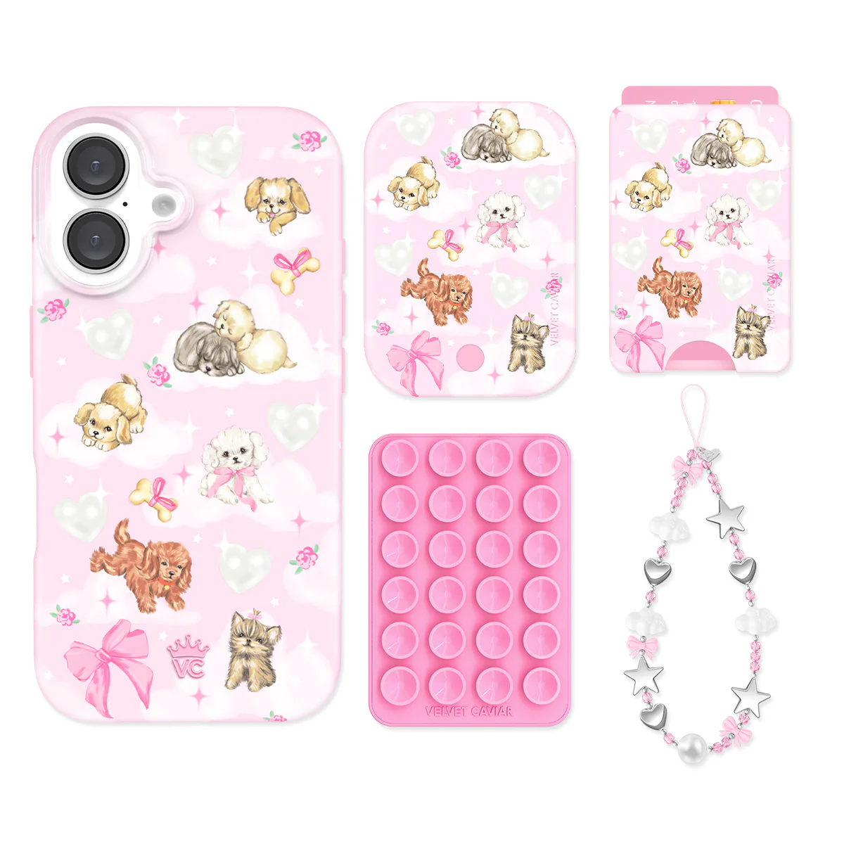 Puppy Love iPhone Bundle Set - Wallet - Image 4