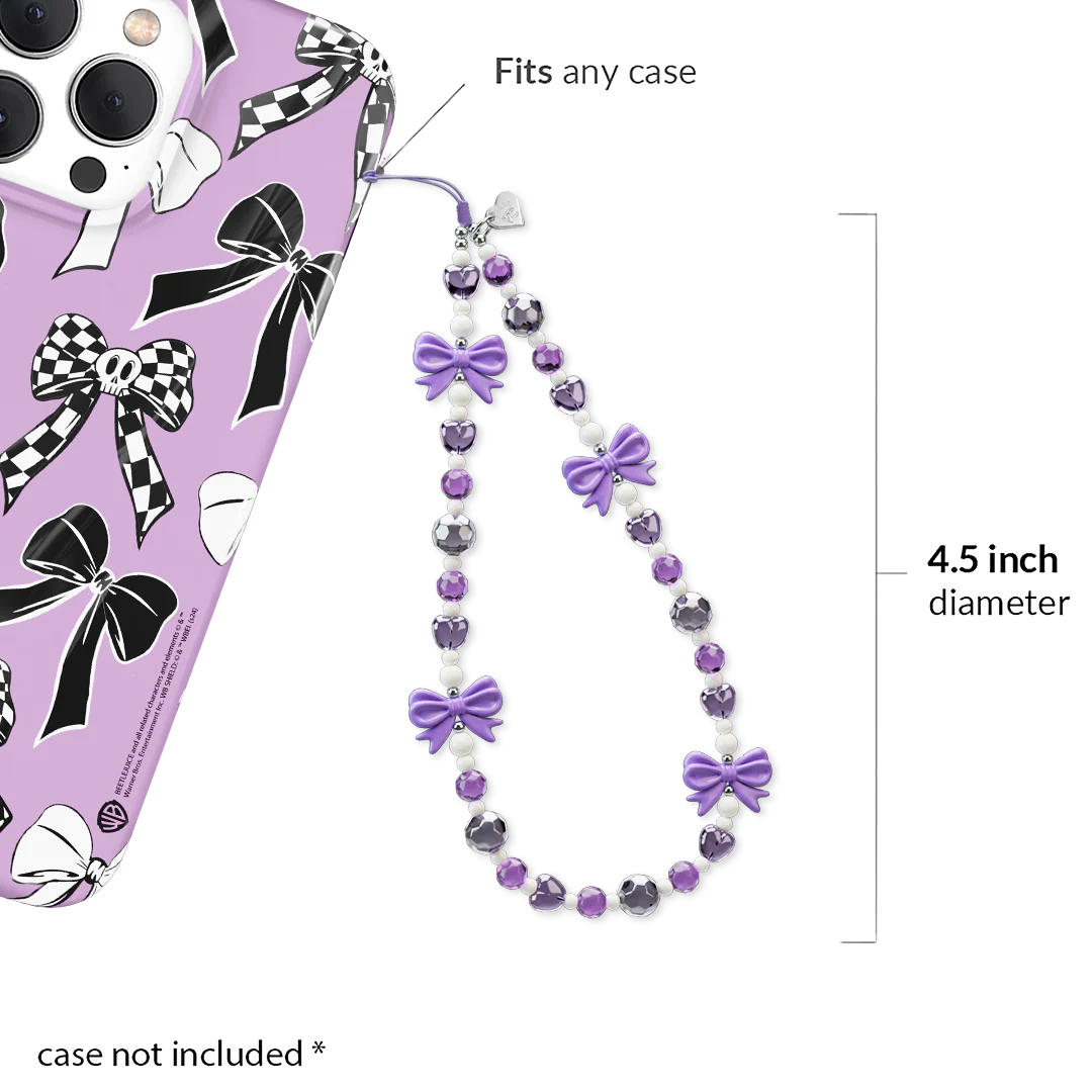 Purple Bows Phone Charm - Image 2