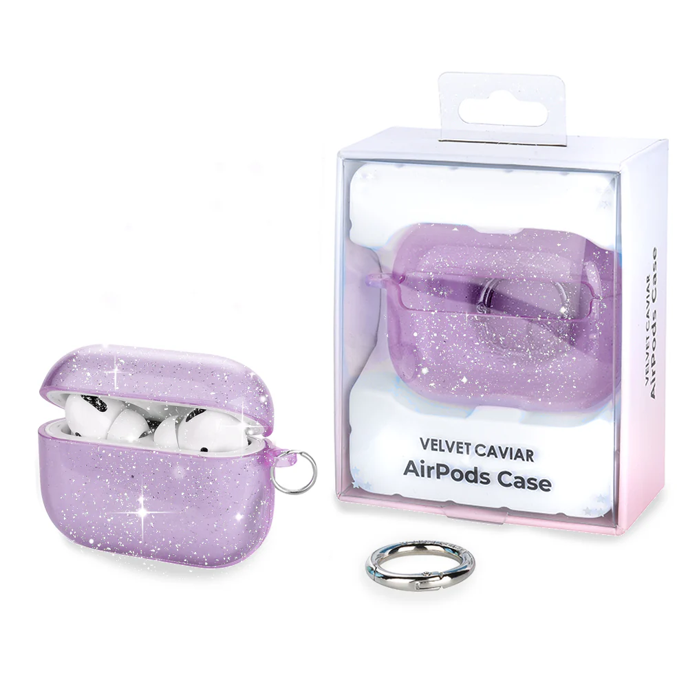 Lilac Stardust AirPod Case - Image 13