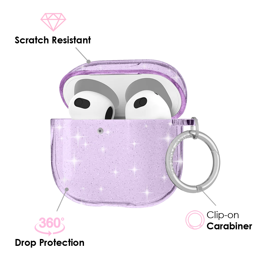 Lilac Stardust AirPod Case - Image 18
