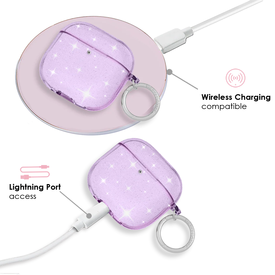 Lilac Stardust AirPod Case - Image 19