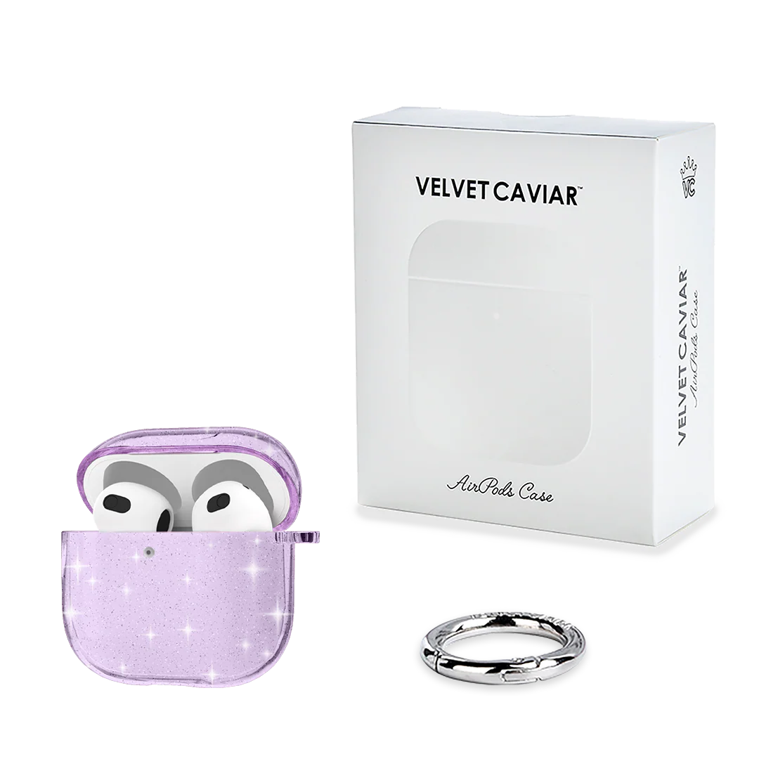 Lilac Stardust AirPod Case - Image 20