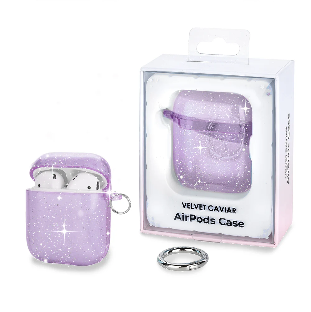 Lilac Stardust AirPod Case - Image 5