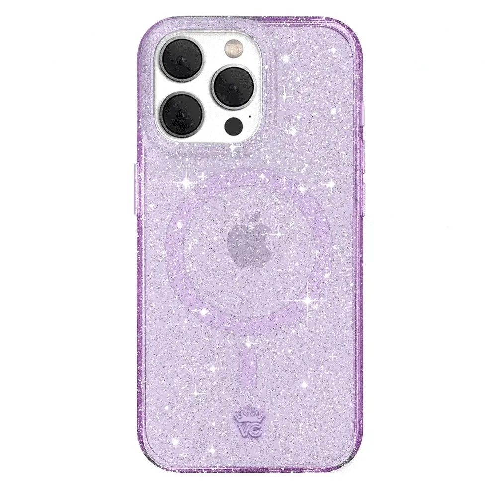 Lilac Stardust Glitter iPhone Case - Image 107