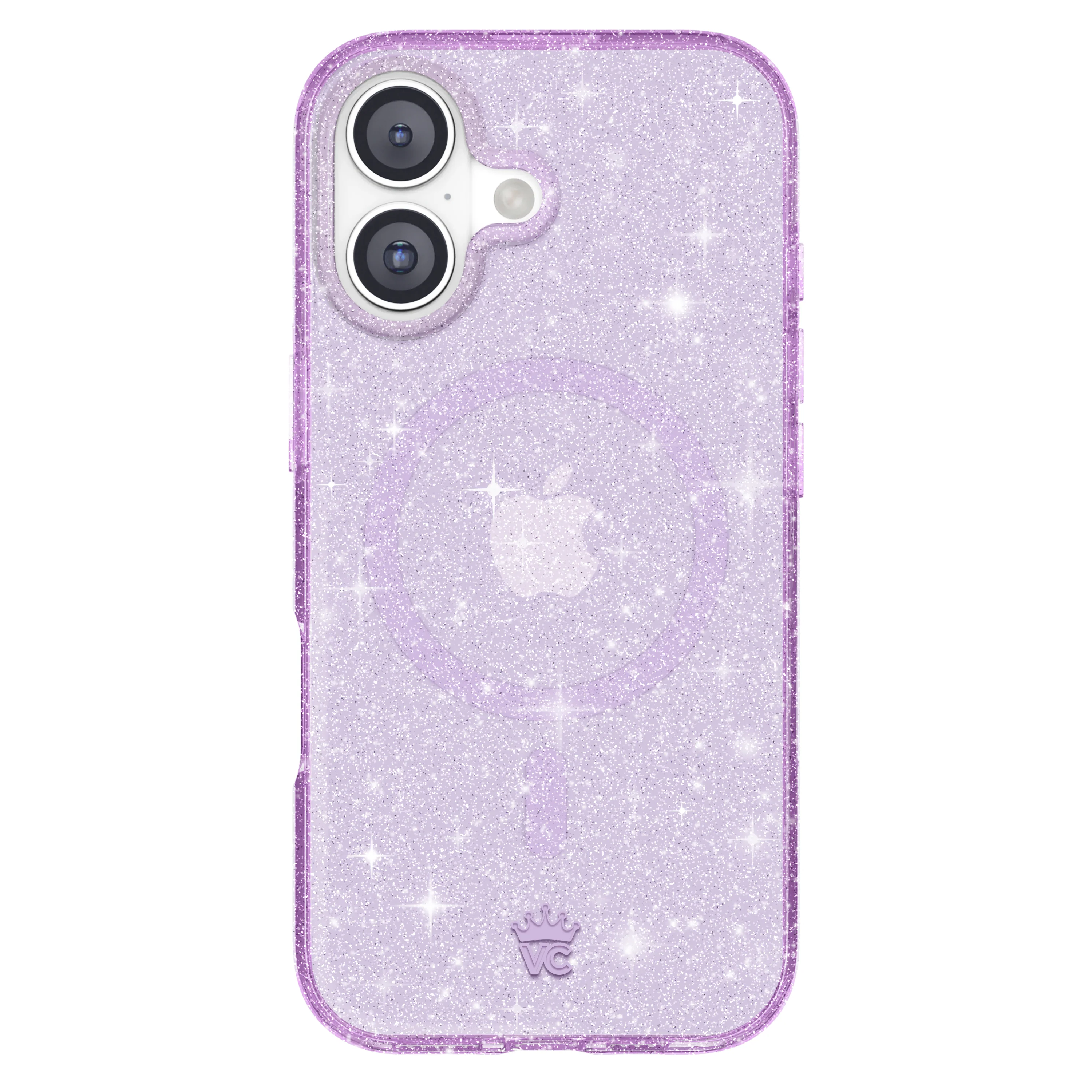 Lilac Stardust Glitter iPhone Case - Image 142