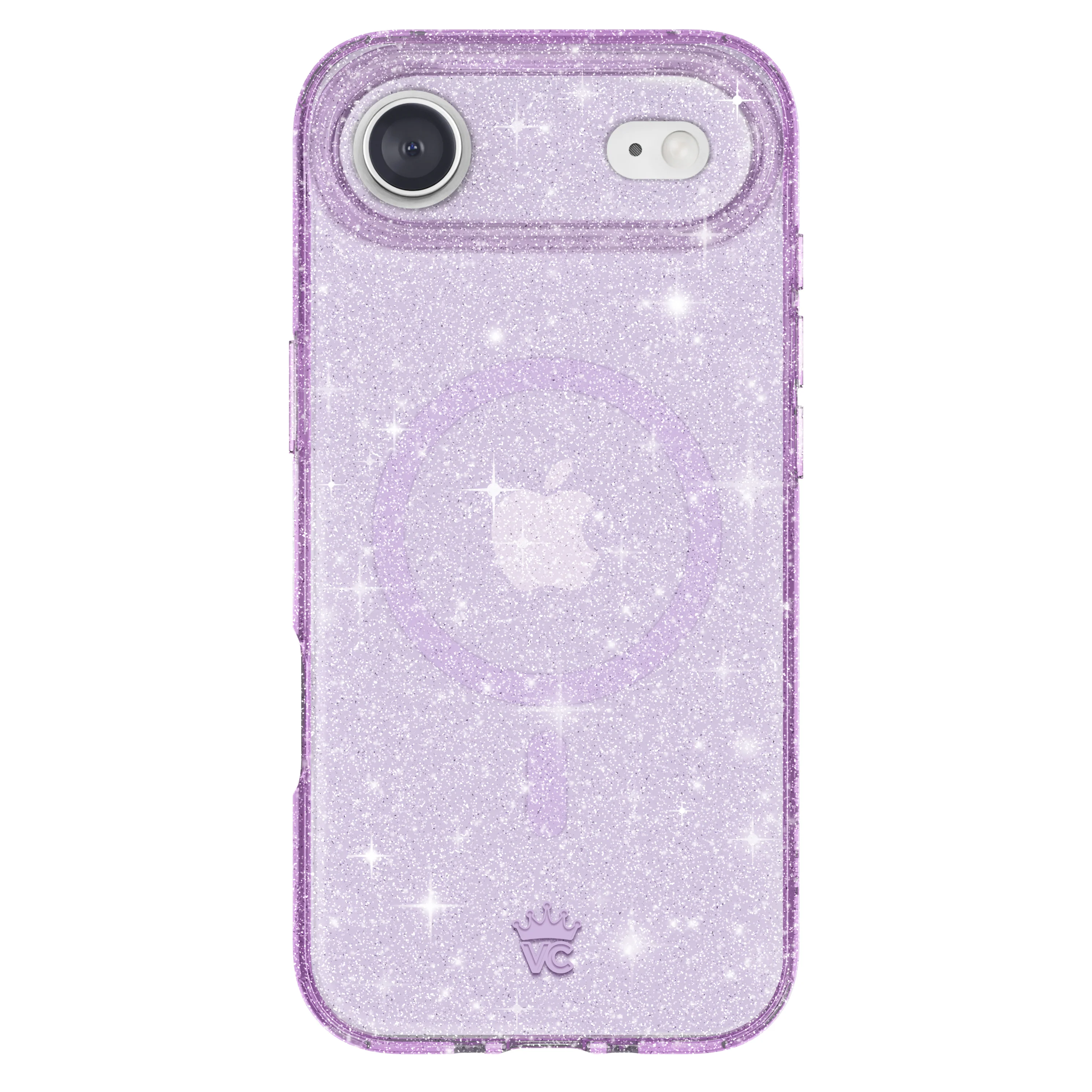 Lilac Stardust Glitter iPhone Case - Image 147