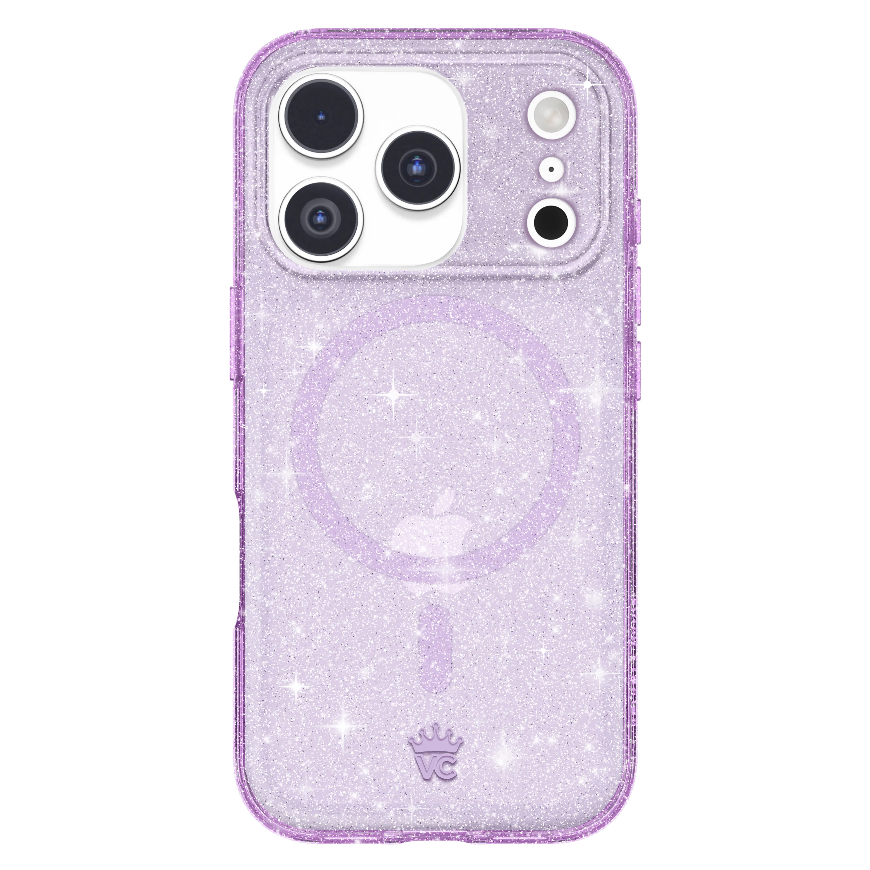 Lilac Stardust Glitter iPhone Case - Image 157