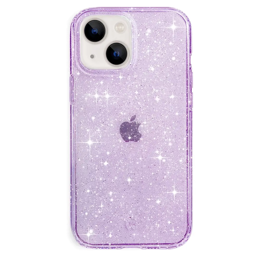 Lilac Stardust Glitter iPhone Case - Image 31