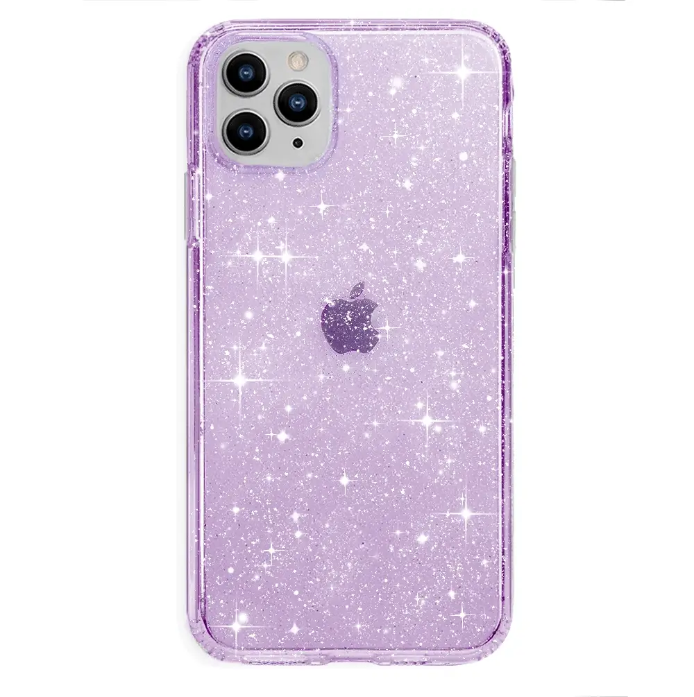 Lilac Stardust Glitter iPhone Case - Image 36