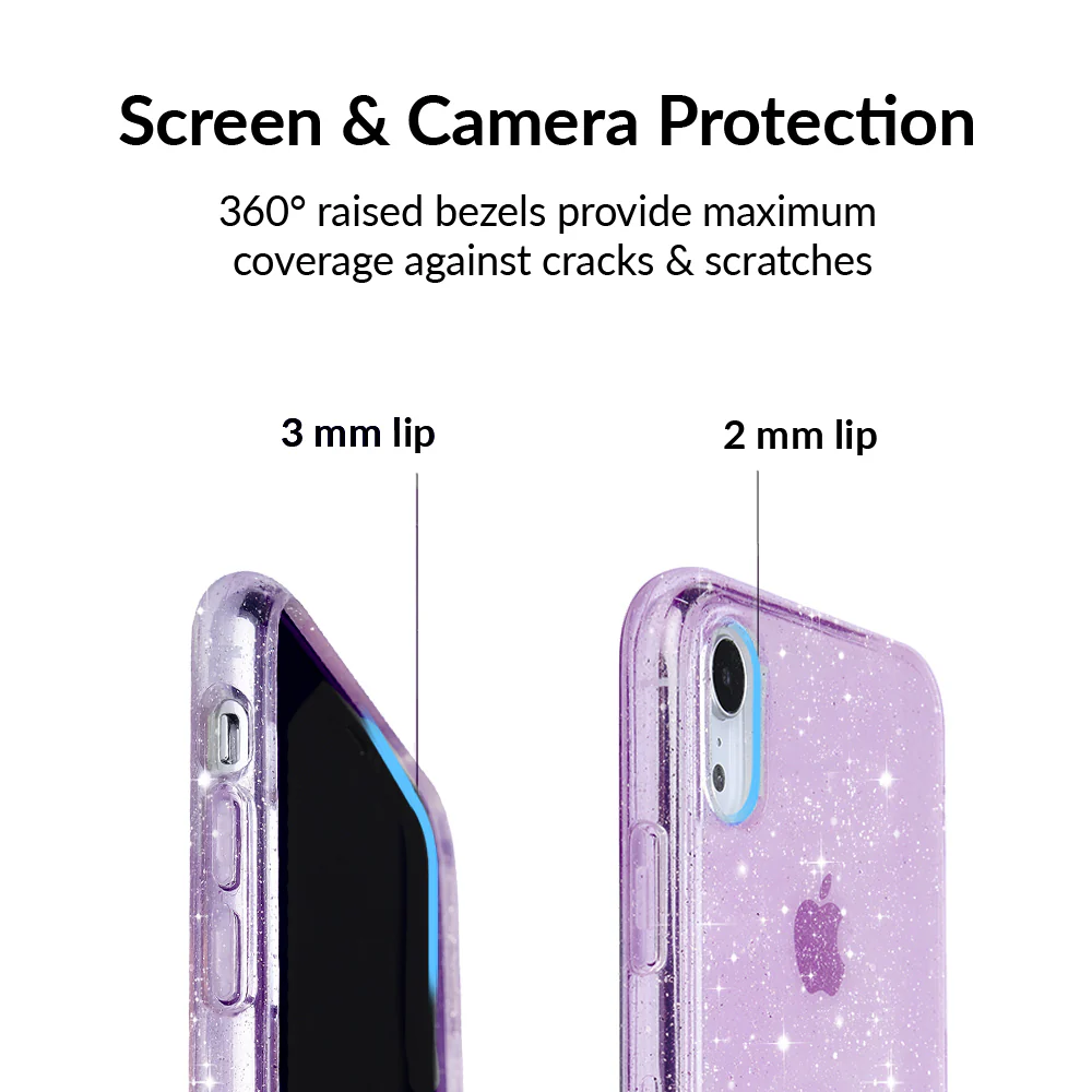 Lilac Stardust Glitter iPhone Case - Image 62