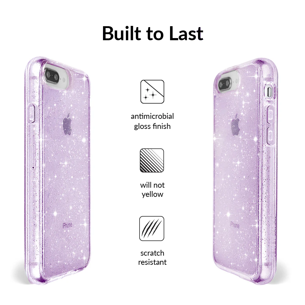 Lilac Stardust Glitter iPhone Case - Image 74