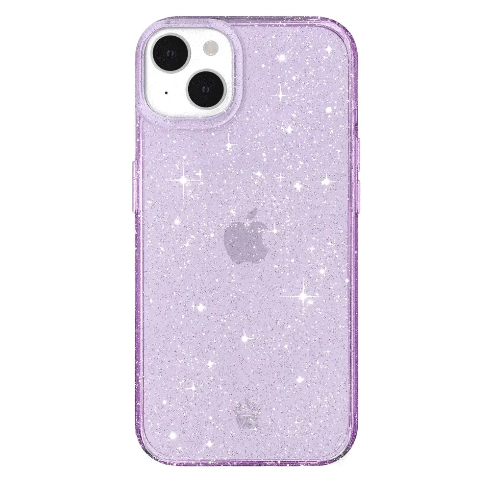 Lilac Stardust Glitter iPhone Case - Image 77
