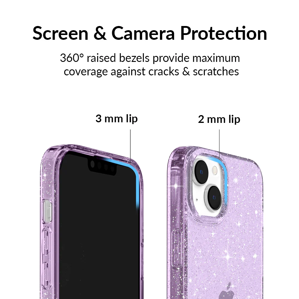 Lilac Stardust Glitter iPhone Case - Image 78