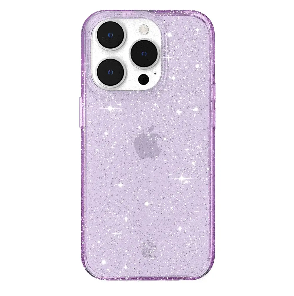 Lilac Stardust Glitter iPhone Case - Image 82