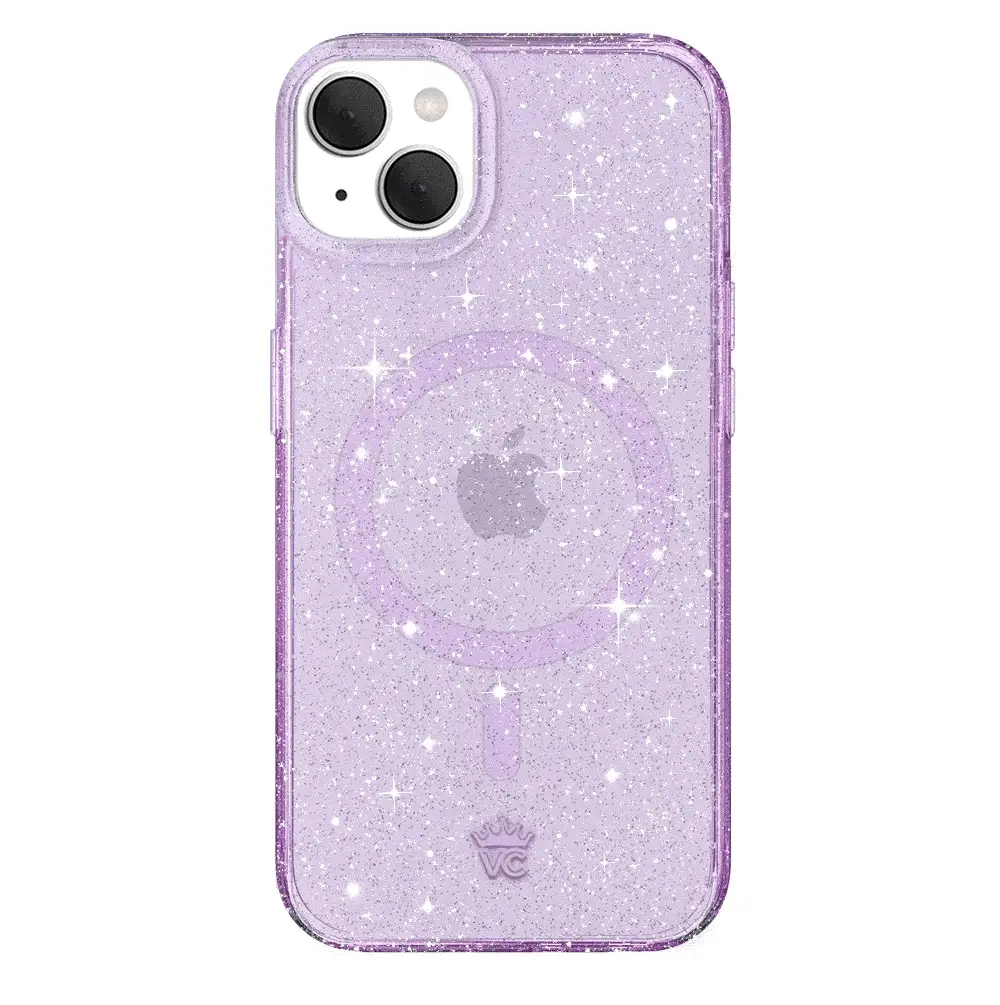 Lilac Stardust Glitter iPhone Case - Image 92