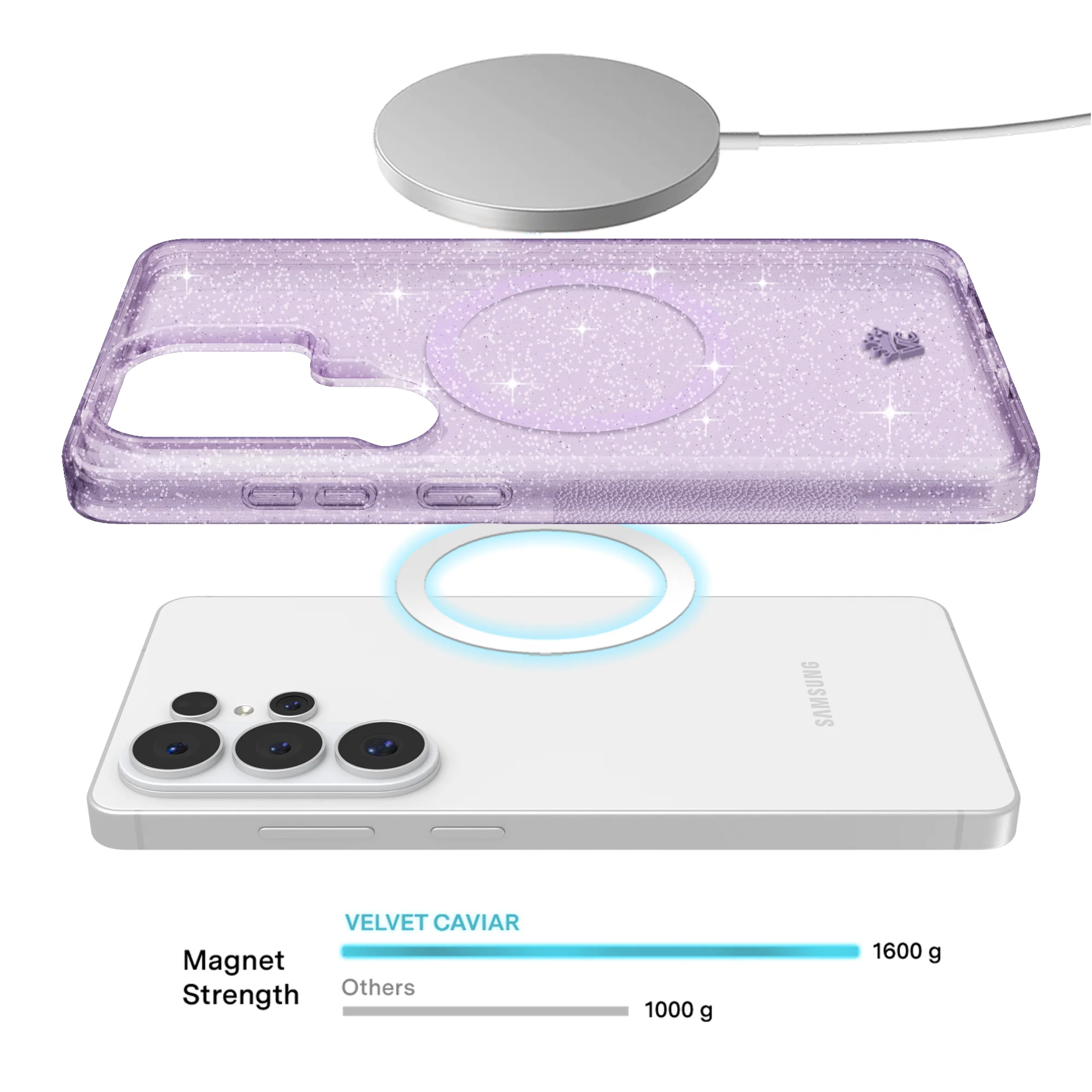 Lilac Stardust Samsung Case - Image 124