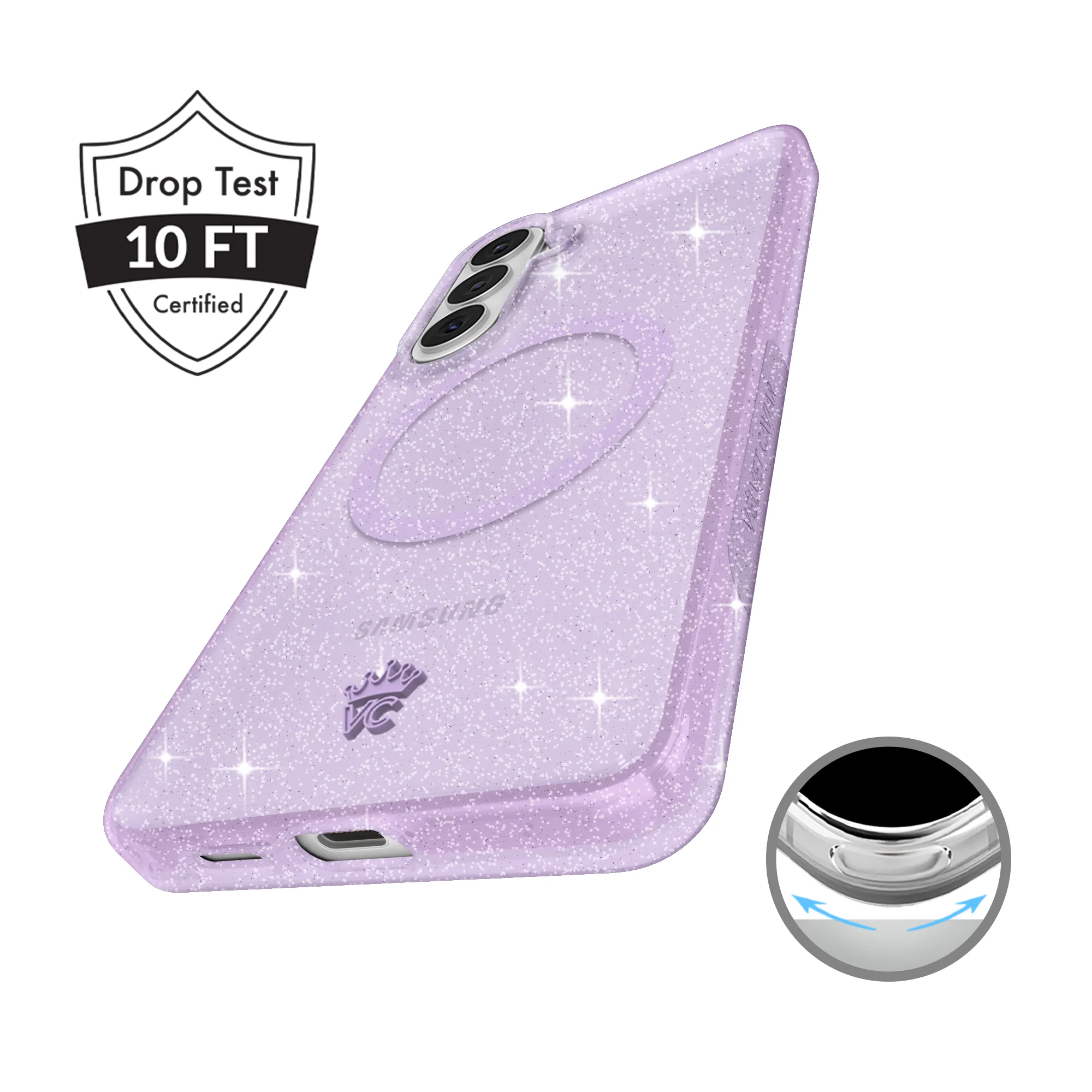 Lilac Stardust Samsung Case - Image 127