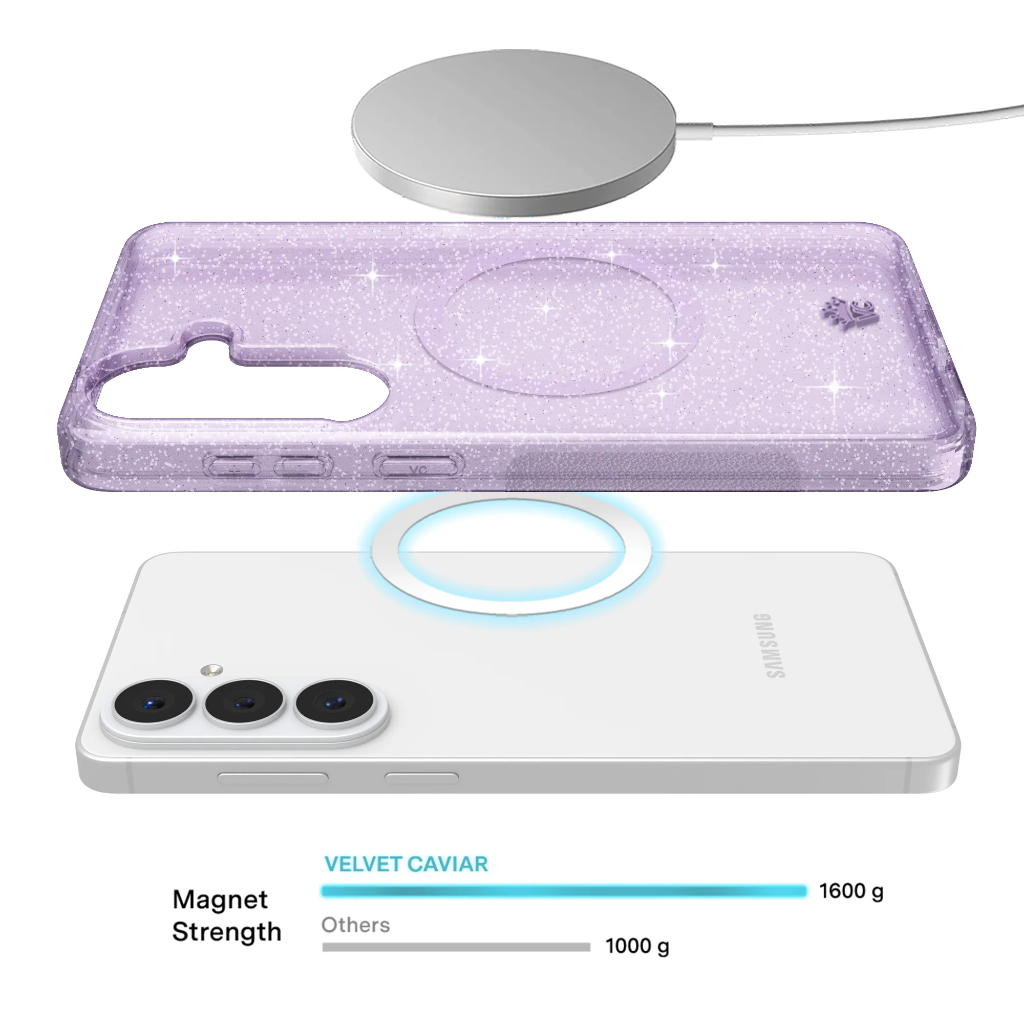 Lilac Stardust Samsung Case - Image 129