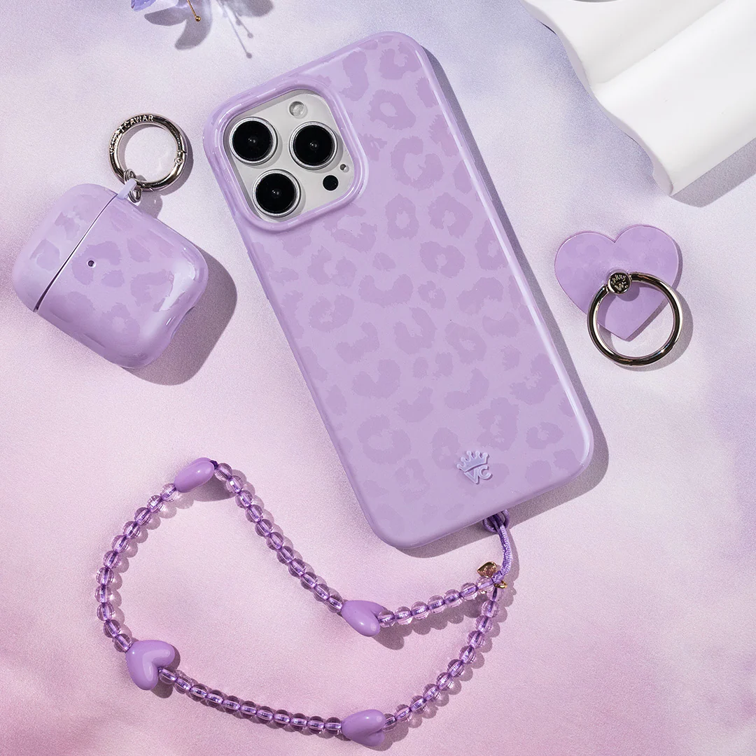 Purple Heart Phone Charm - Image 2
