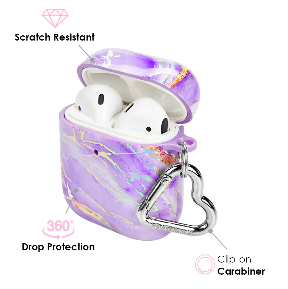 Purple Holo Moonstone AirPod Case - Image 3