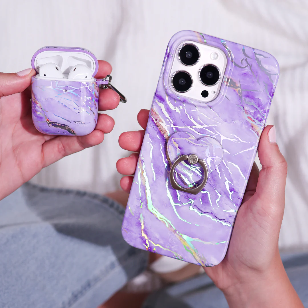 Purple Holo Moonstone AirPod Case - Image 7