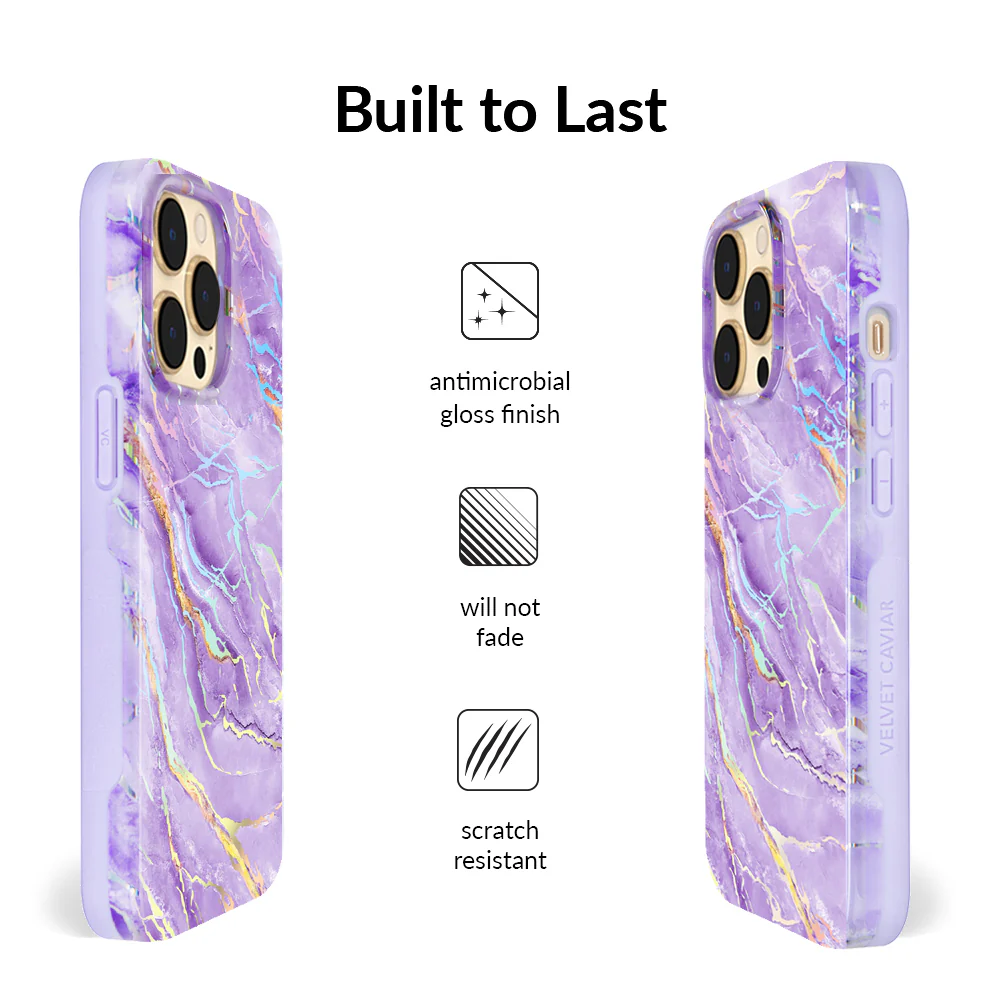Purple Holo Moonstone iPhone Case - Image 11