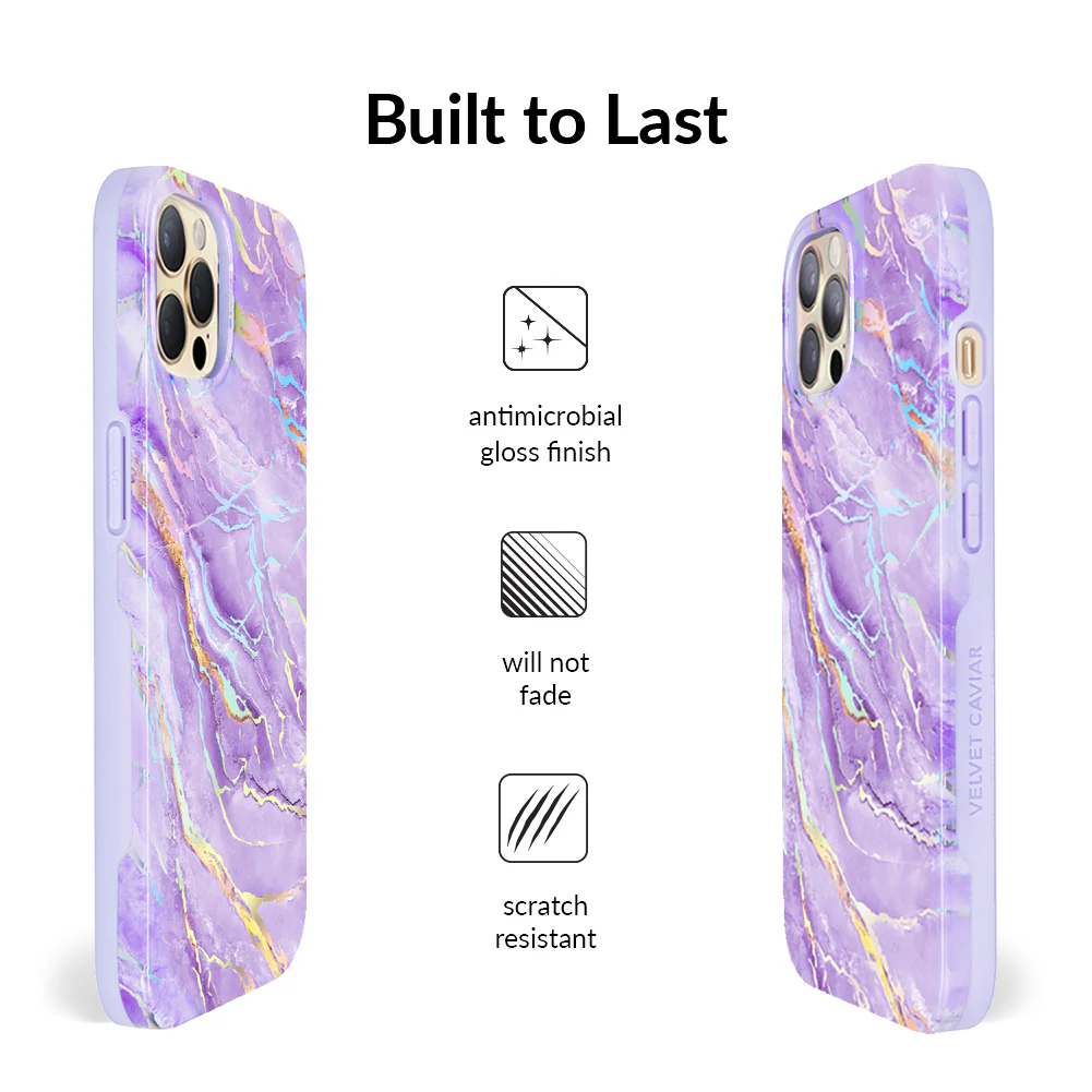Purple Holo Moonstone iPhone Case - Image 29