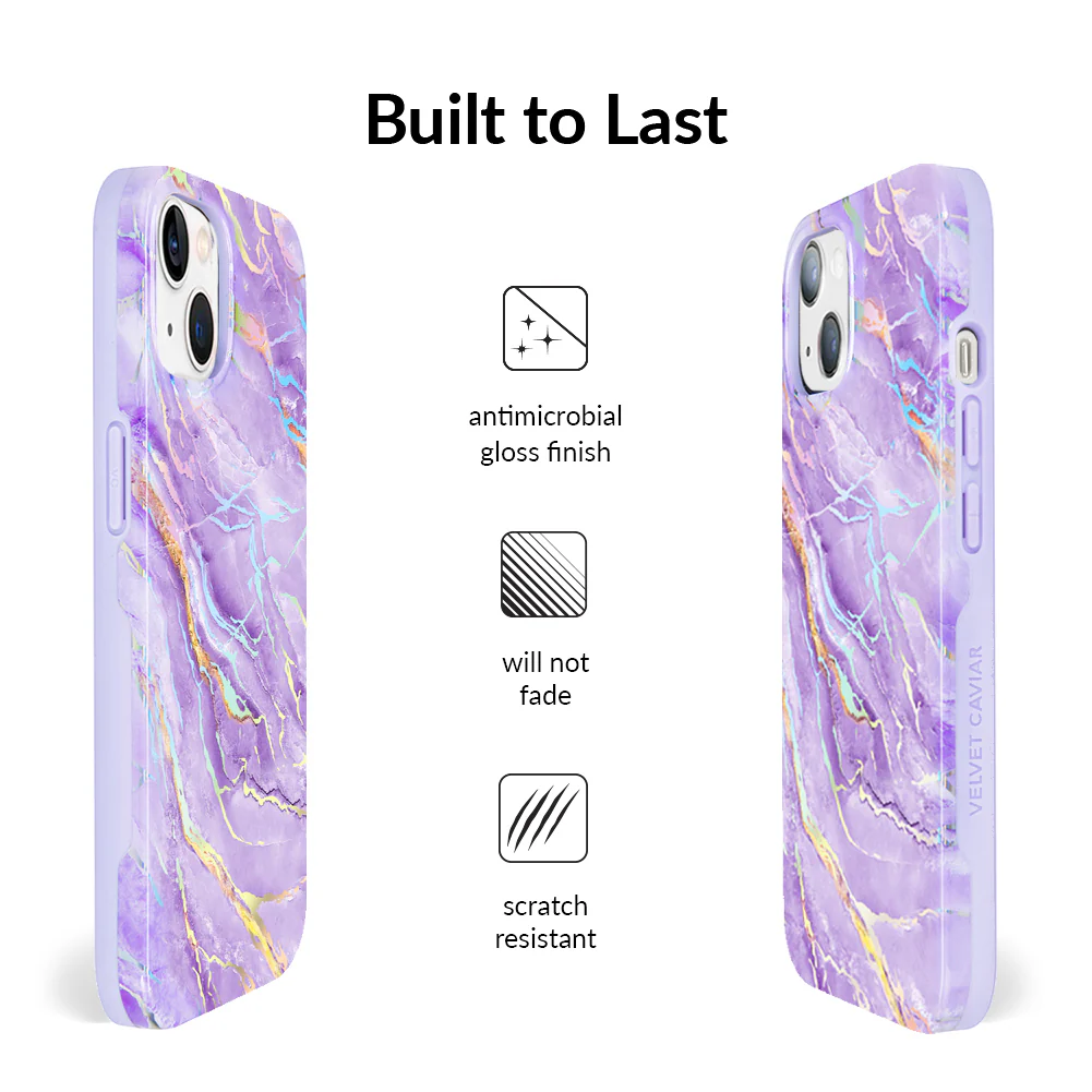 Purple Holo Moonstone iPhone Case - Image 47
